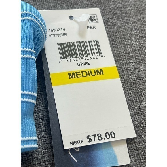 Isabella Rose Sugar On Top Underwire Bra Swimsuit‎ Top Size Medium - Picture 5 of 6